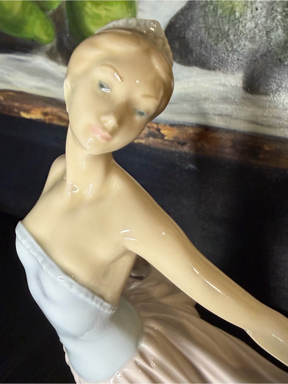 VTG Lladro Porcelain “dancer woman” 5050 ballerina Figurine, 12” tall - Picture 6 of 7
